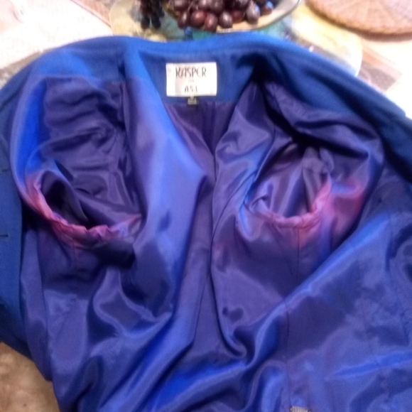 SIZE 10 KASPER FOR A.S.L. 2 PC. SKIRT SUIT - Picture 14 of 16